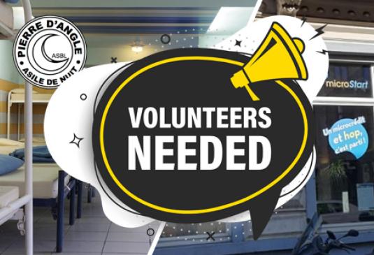 Recherche bénévoles pour 2 asbl à Bruxelles